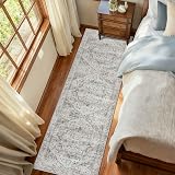 Homcomodar Boho Hallway Runner Rug 65x240cm Non Slip Washable Distressed view 6