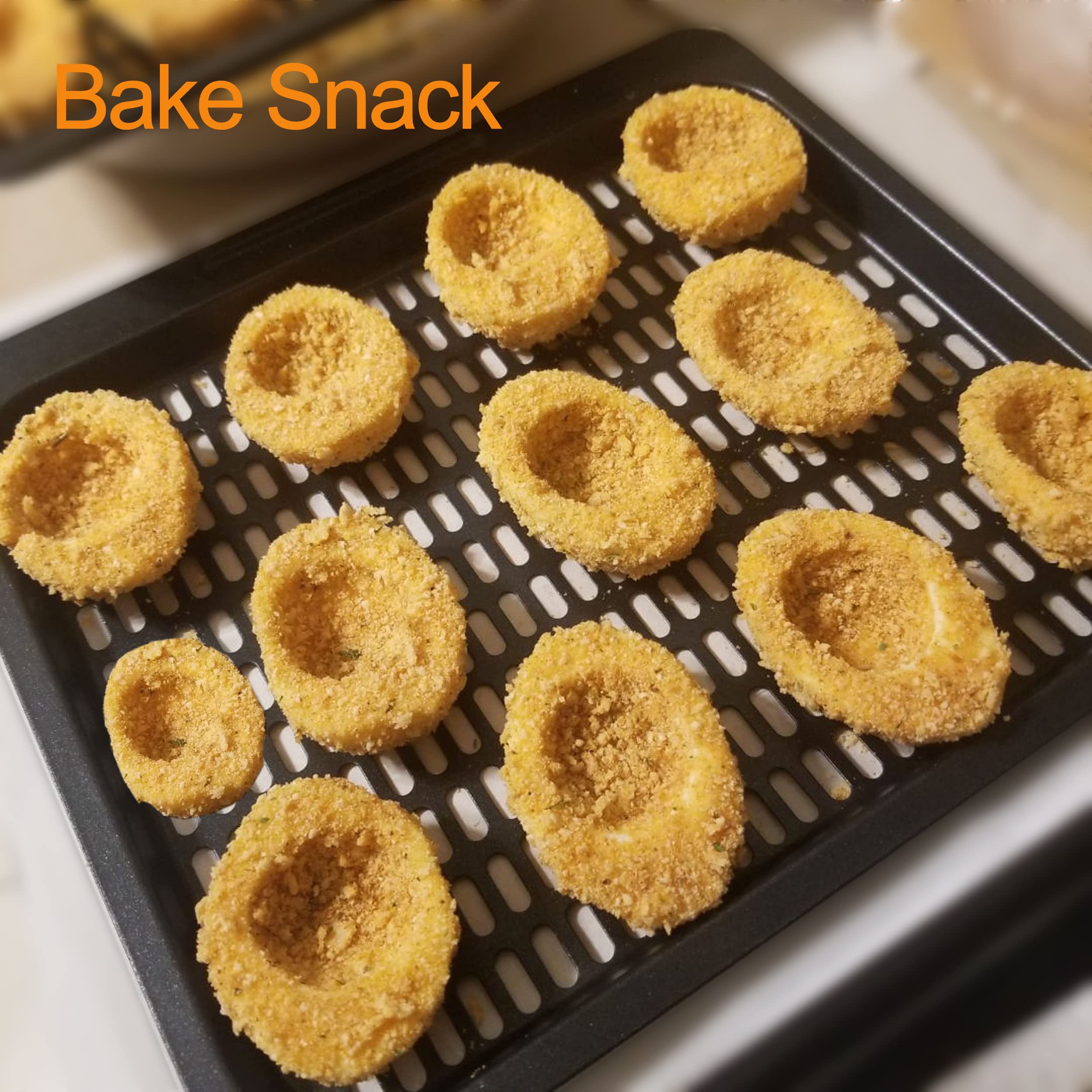 Cooking Tray for Instant Vortex Plus 10 Quart Air Fryer,3 Pcs Replacement Parts for Innsky 10.6 Qt Oven,Nonstic Cooking Rack,Air Fryer Replacement Parts and Accessories