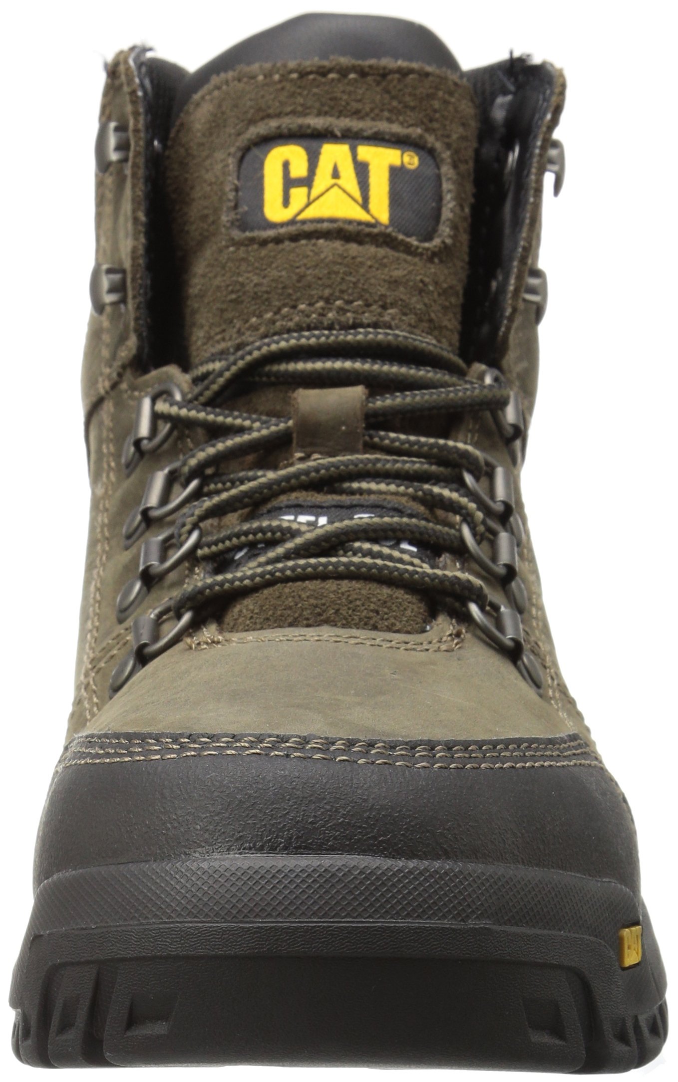 Caterpillar Men's Outline Steel Toe Work Boot, Dark Gull Grey, 11 W US