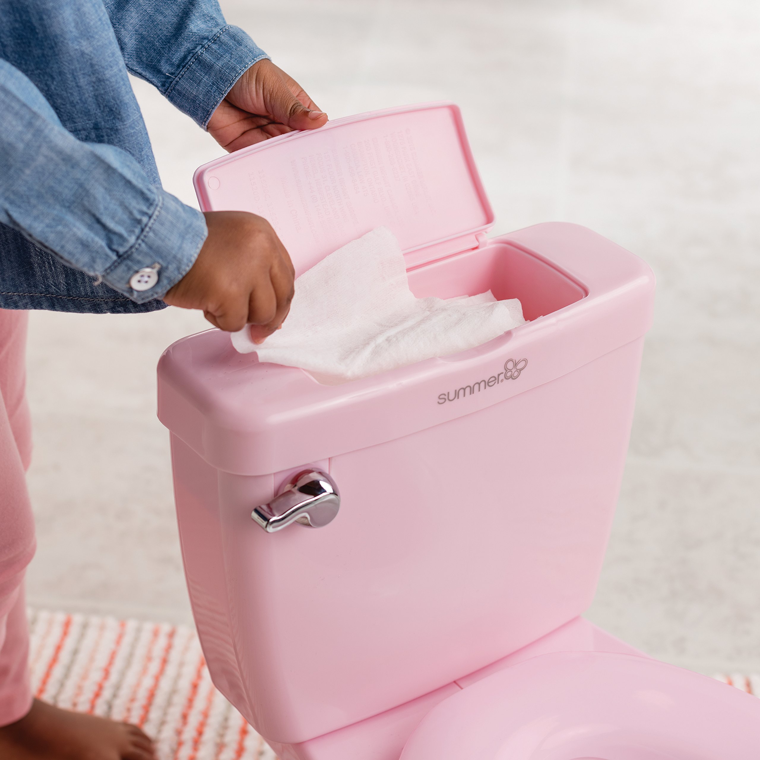 Summer Infant My Size Potty (Pink) Training Toilet for Toddler Girls