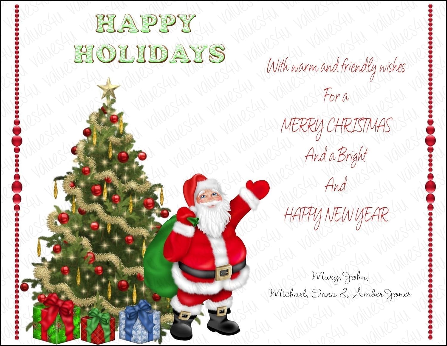 print your own photo christmas cards