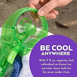 O2COOL Deluxe Handheld Battery Powered Water
