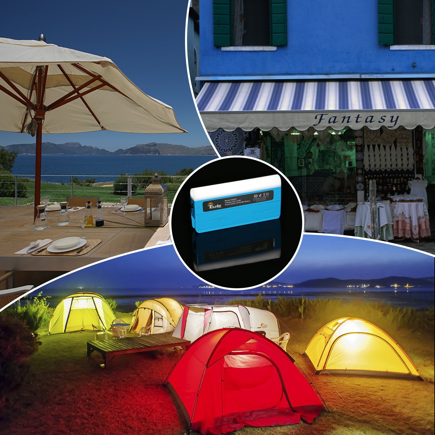 Learsoon 8 Lighting Mode 104 Led With Remote Control Umbrella Lights Battery Operated Waterproof Outdoor Lighting Patio Umbrella Lights Multi Color For Patio Umbrellas Outdoor Use Camping Tents