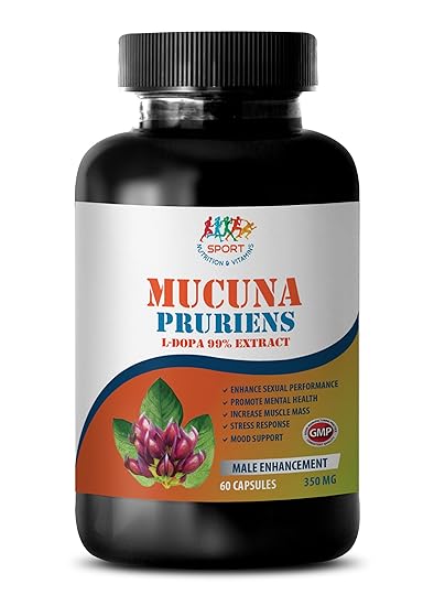 libido booster for men natural - MUCUNA PRURIENS - L-DOPA 350MG 99% EXTRACT