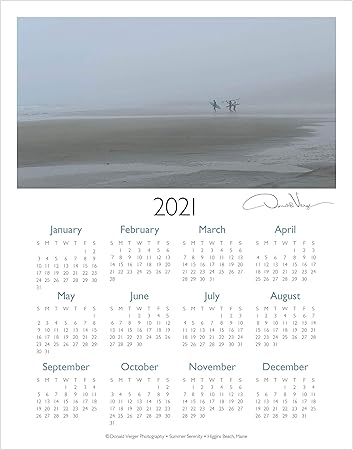 Best Gifts For Artists 2021 Amazon.: 2021 Summer Serenity, Surfers, Elegant 1 Page, Fine 