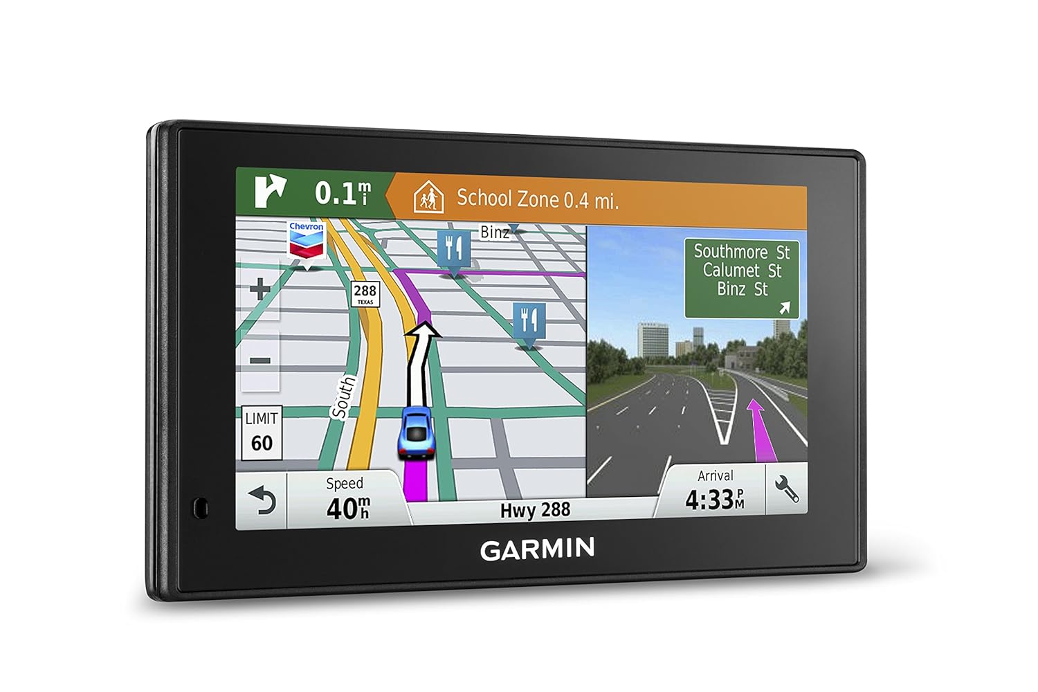 Amazon.com: Garmin DriveSmart 60 NA LMT GPS Navigator System with Lifetime  Maps and Traffic, Smart Notifications, Voice Activation, and Driver Alerts:  Cell ...