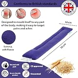 Amazing Health Microwave Wheat Bag Extra Long 70cm Unscented British Made view 2