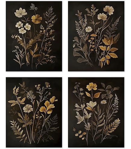 BOTANICAL ART 【import品】 Amazon.com: Uttermost 56053 Midnight Botanicals Wall Art