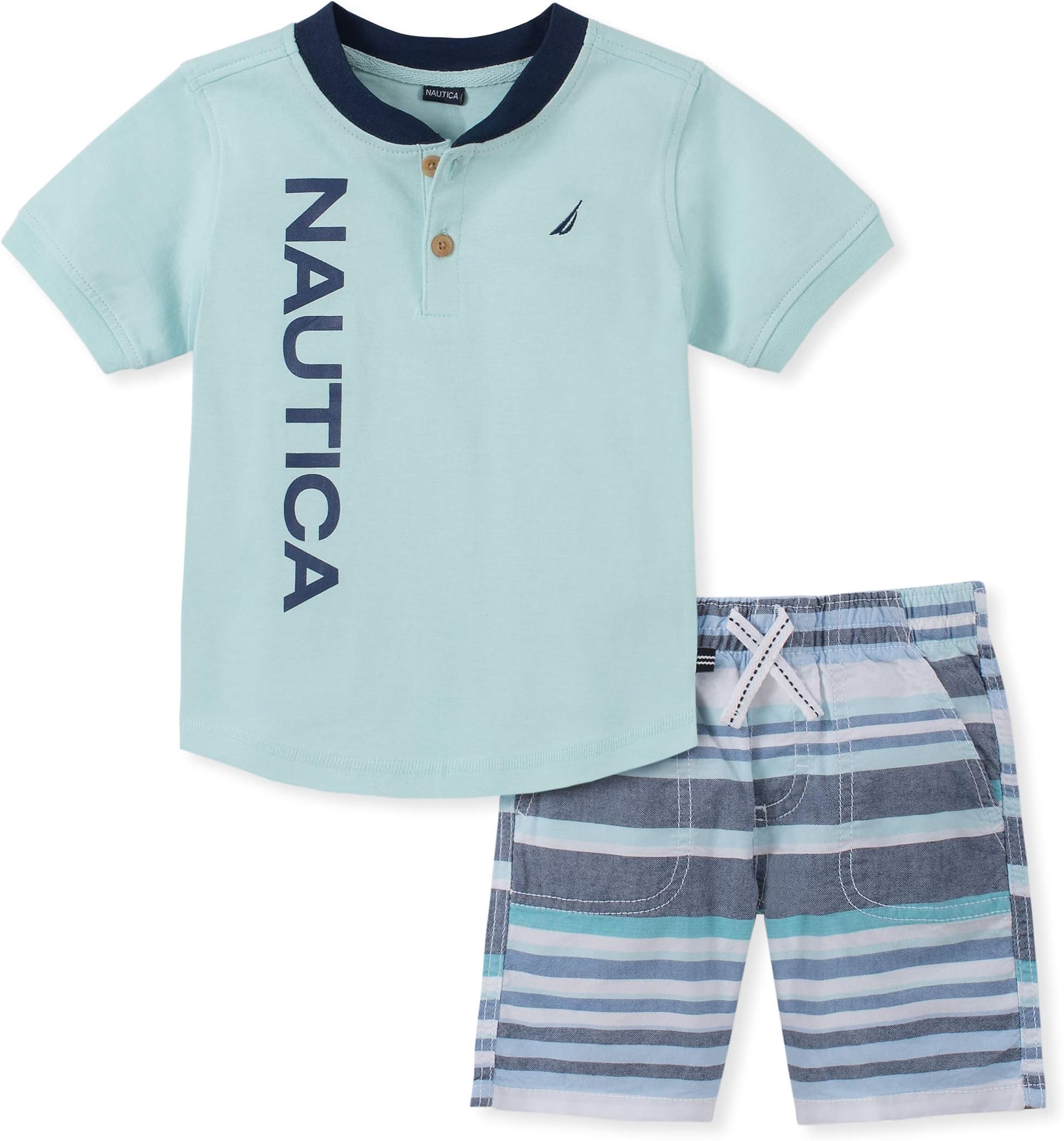 Nautica Baby Boys 2 Pieces Shorts Set