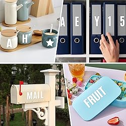 1500 PCS Letter Stickers 30 Sheet Large Mailbox