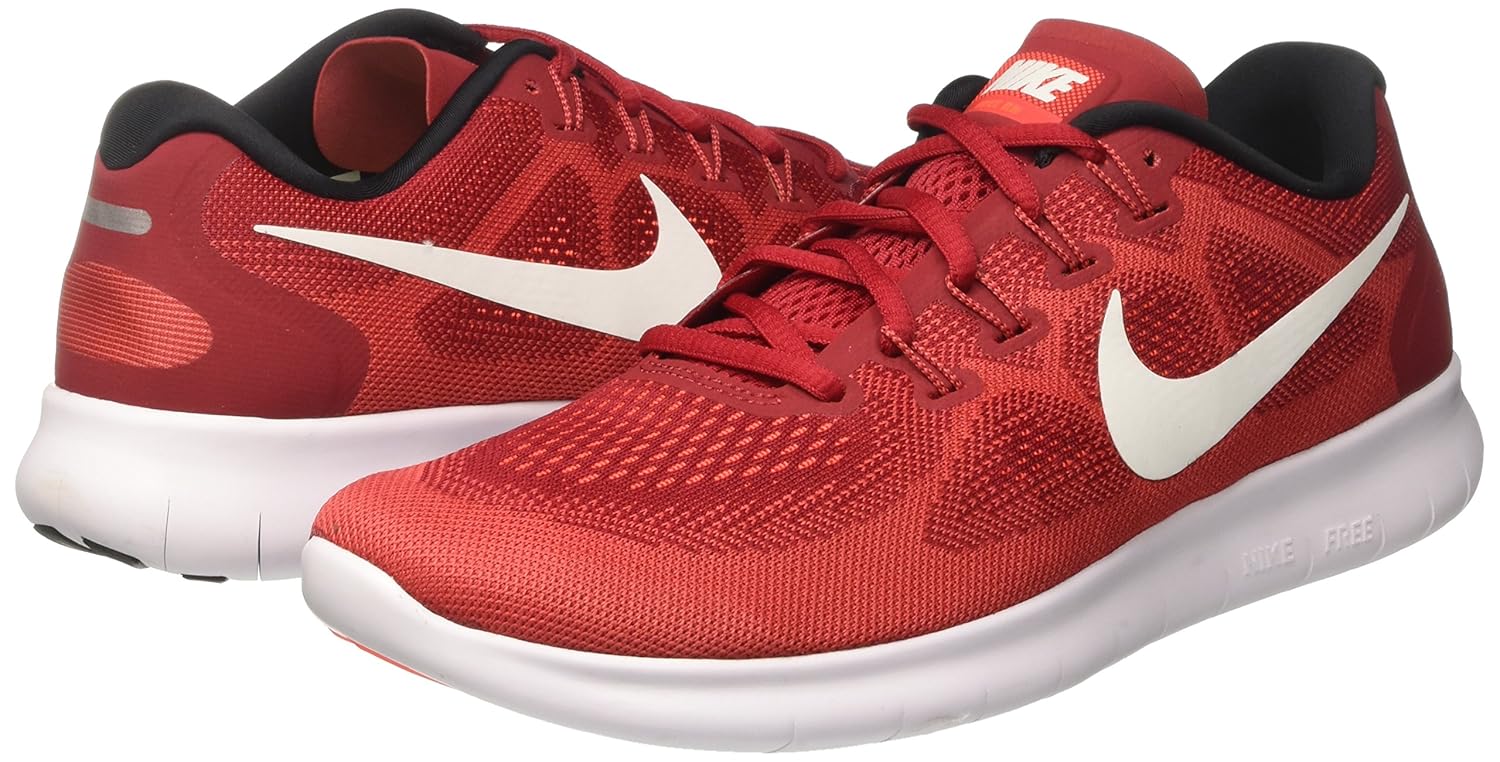 11 Game Red Off White Track Red Nike Free Run 17 Fashion Sneakers Men