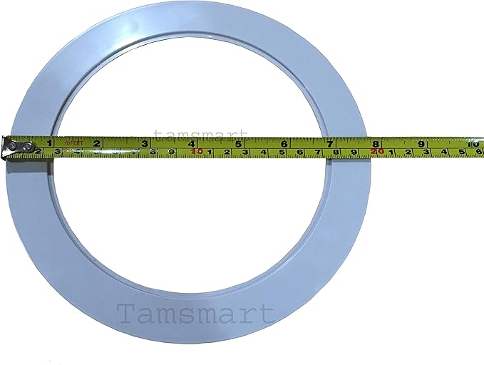 6 Inch Over Size White Light Trim Ring For Recessed Can And Oversized Light Fixture Amazon Com