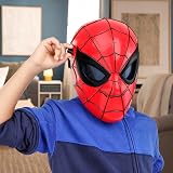 Hasbro Spider-Man Marvel Glow FX Roleplay Mask Kids 5+ Light-Up Lens Costume view 5