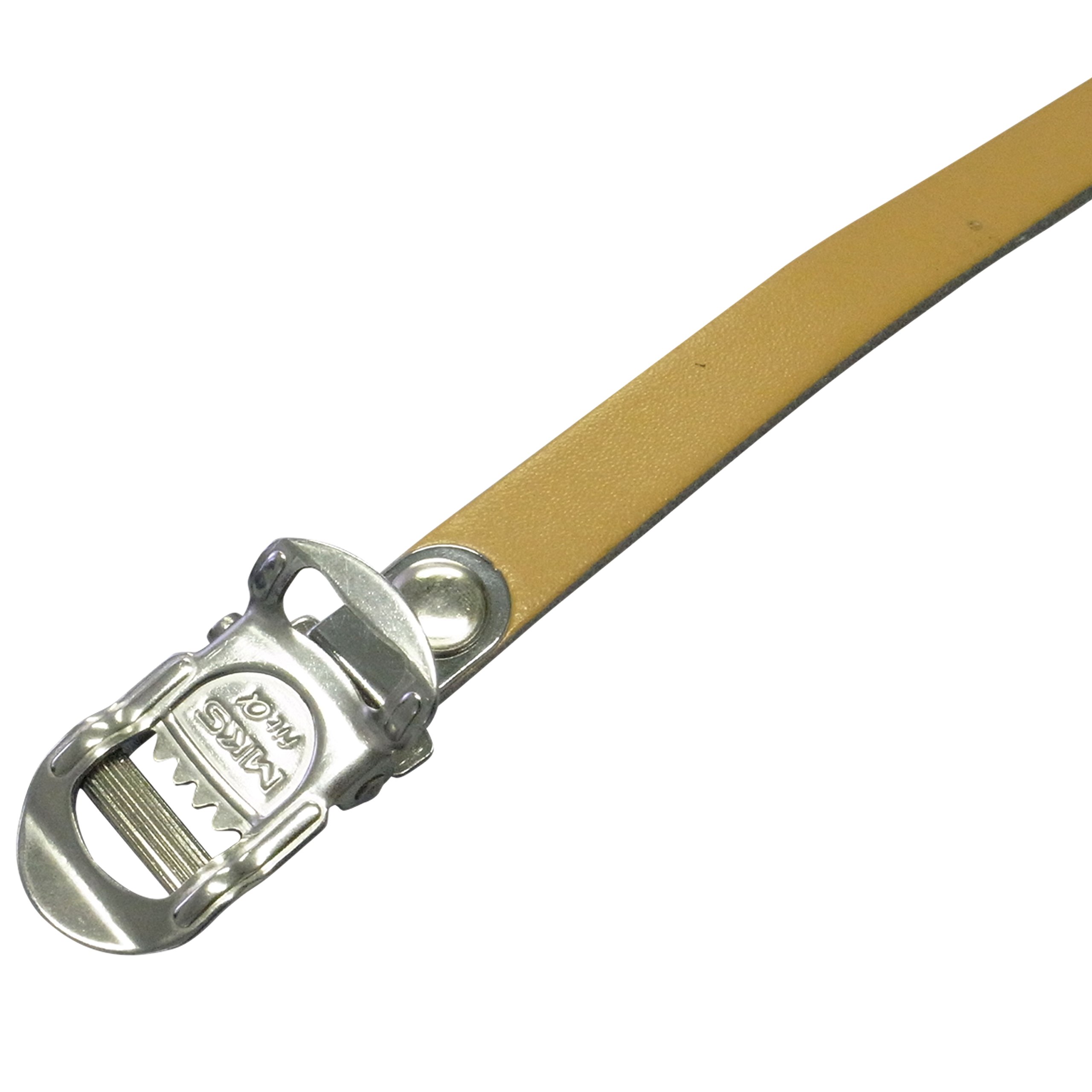 MKS Fit Alpha Spirits Toe Straps, Brown, One Size