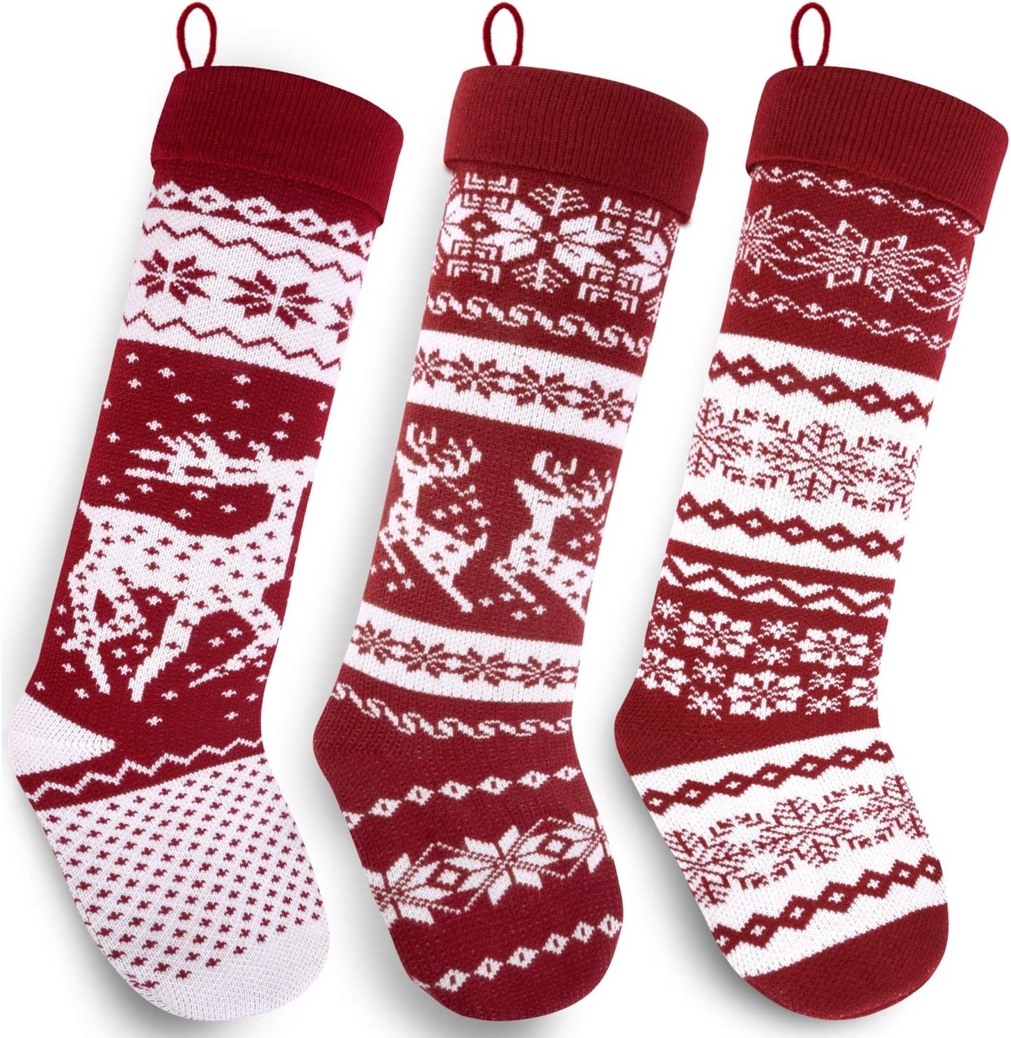 Women's Clothing Ladies Christmas Socks Fairisle Heart Deer Snowflake