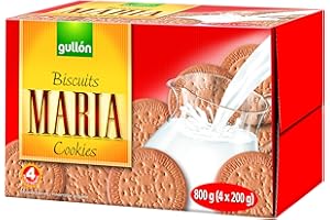 Gullon, Maria Cookies, 4 Cookie Sleeves/Sachets, 800 Grams
