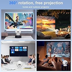 L-mix Mini 4k smart portable projector with