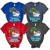 CHICABI Custom Cruise Crew 2026 T-Shirt, Personalized Most Likely to Graphic Tee, Unisex Cotton Blend Short Sleeve Crew Neck