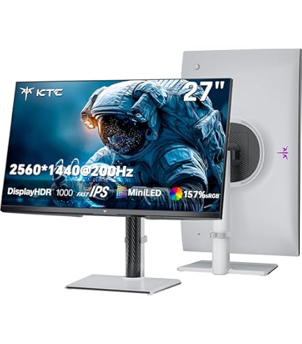 KTC 27インチ QD-MiniLED 4K 160Hz Amazon.com: KTC 27 Inch Dual Mode Mini LED Monitor - 4K UHD at