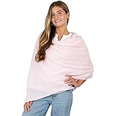 Velanio Cashmere Luxury Knitted Wrap Travel Shawl Scarf, Pashmina Stole, All-Season Scarf for Women Cashmere Wool Blend