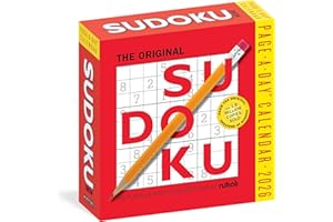 Original Sudoku Page-A-Day® Calendar 2026: 365 Puzzles from the Editors at Nikoli