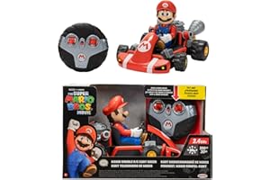 Nintendo Mario Rumble Kart RC Racer 2.4Ghz, with Full Function Steering Create 360 Spins, Whiles and Drift! - Up to 100 ft. R