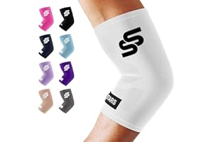 SS SLEEVE STARS Sleeve Stars Elbow Sleeve for Pain Relief & Protection - Elbow Compression Sleeve for Women & Men - Supportive Elbow Brace for Tendonitis, Recovery & Ideal for Sports, Work