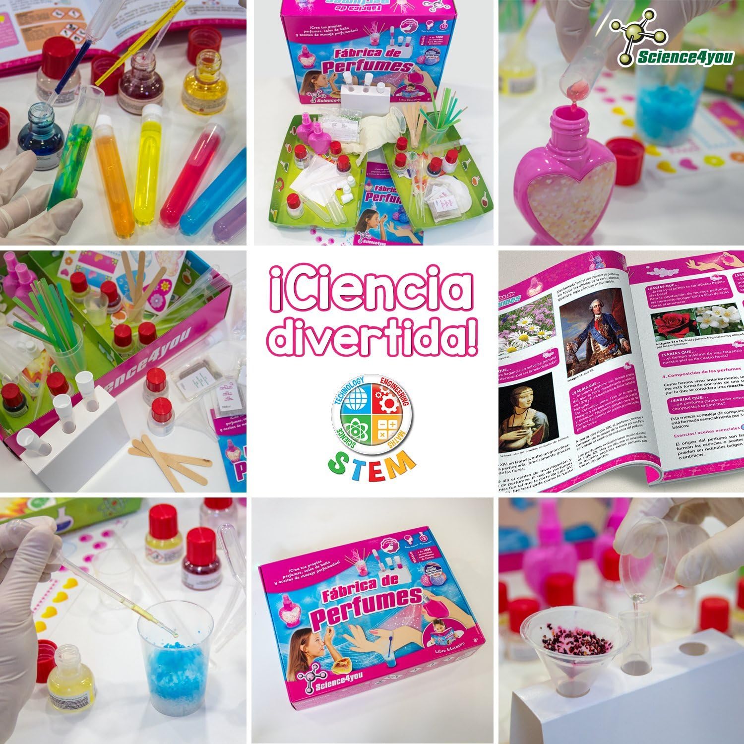 fabrica de perfumes juguete