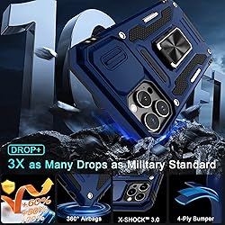 DEERLAMN Case for iPhone 13 Pro Max with Slide