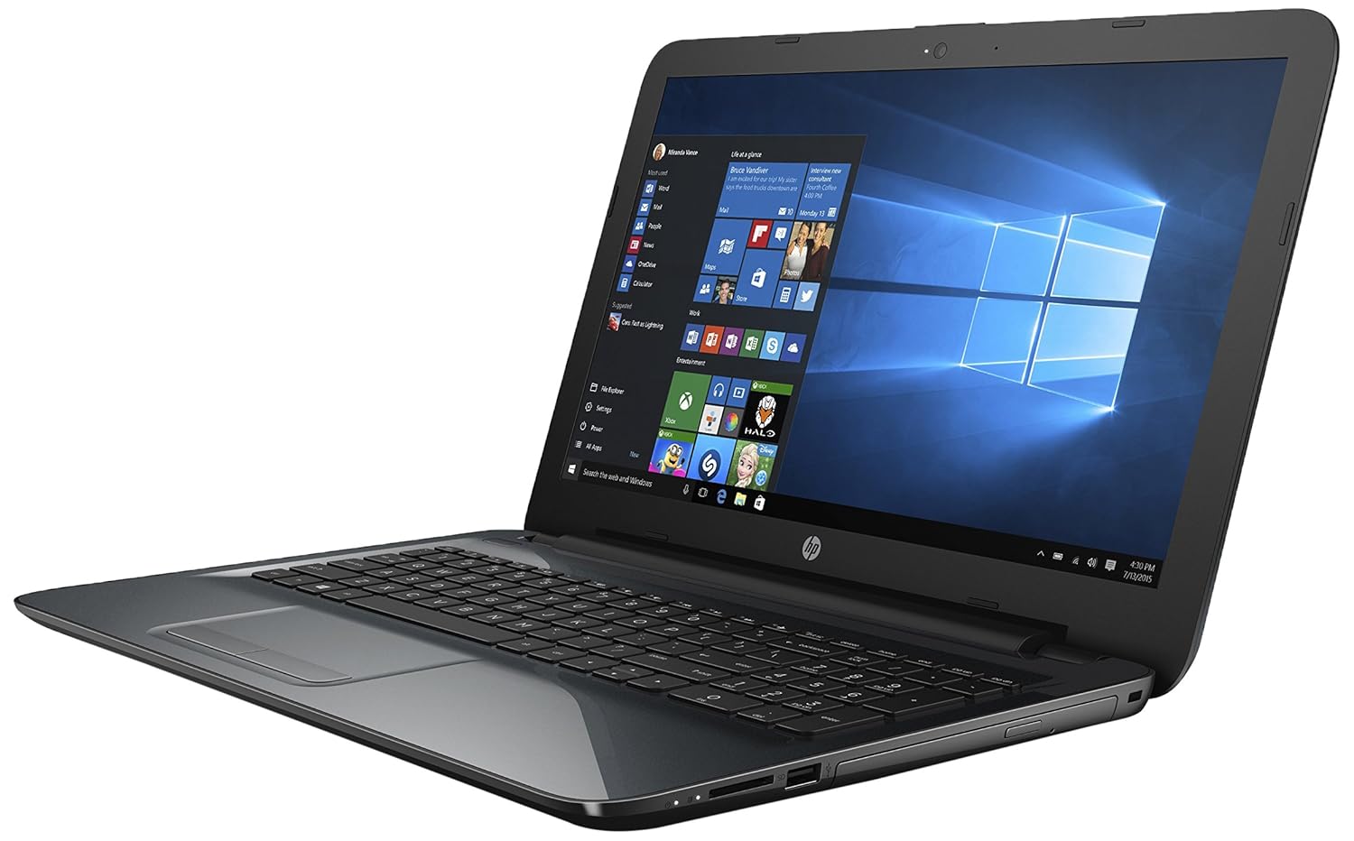 Buy HP 15-BE009TU 15.6-inch Laptop (Pentium N3710/4GB/500GB/Windows 10  Home/Integrated Graphics), Sparkling Black Online at Low Prices in India -  Amazon.in