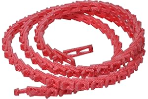 HEDDAY 10FT Power Twist V Belt,1/2-Inch x 10 Feet A Type, Adjustable Link Belt for Table Saw/Wood Lathe/Drill Presses