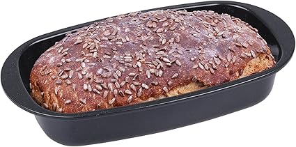 Chg Brotbackform Emaille Schwarz Gesprenkelt 37 X 20 X 7 Cm Amazon De Kuche Haushalt