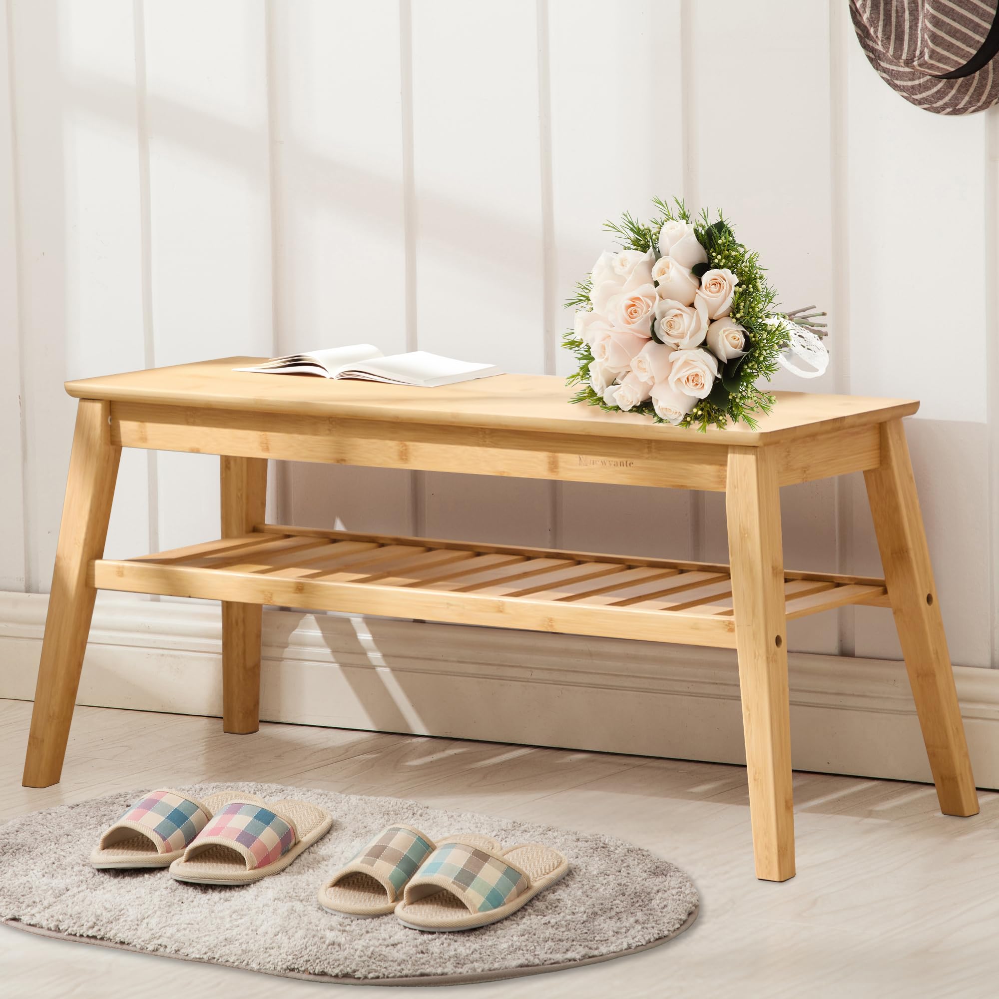 Nnewvante Entryway Bench, 33.46