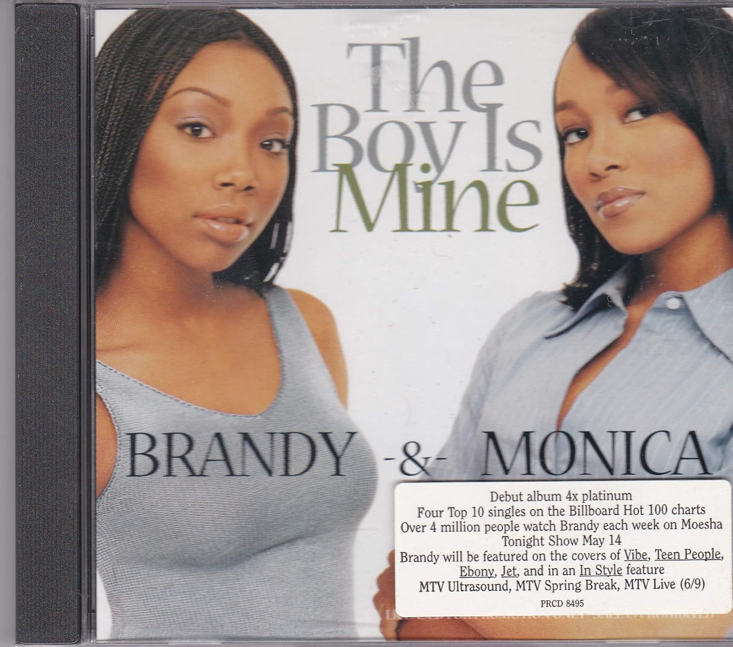 Brandy & Monica Boy Is Mine/Cd Single Music