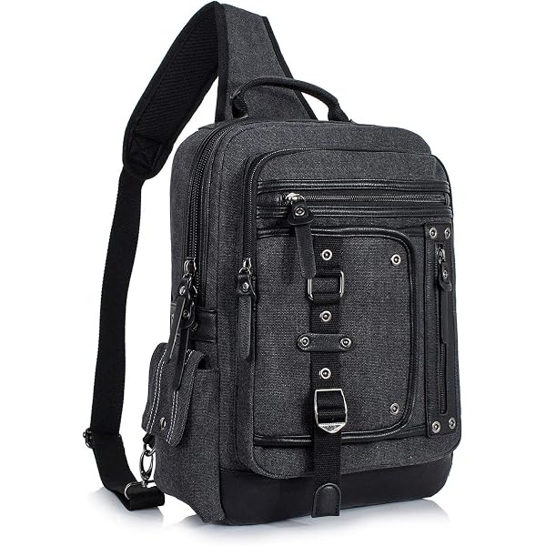 Mochila Hombre Grande Multiusos 15.6 Pulgadas – Para Portátil, Viaje, Senderismo Y Trabajo – Convertible Y Con Compartimento Oculto