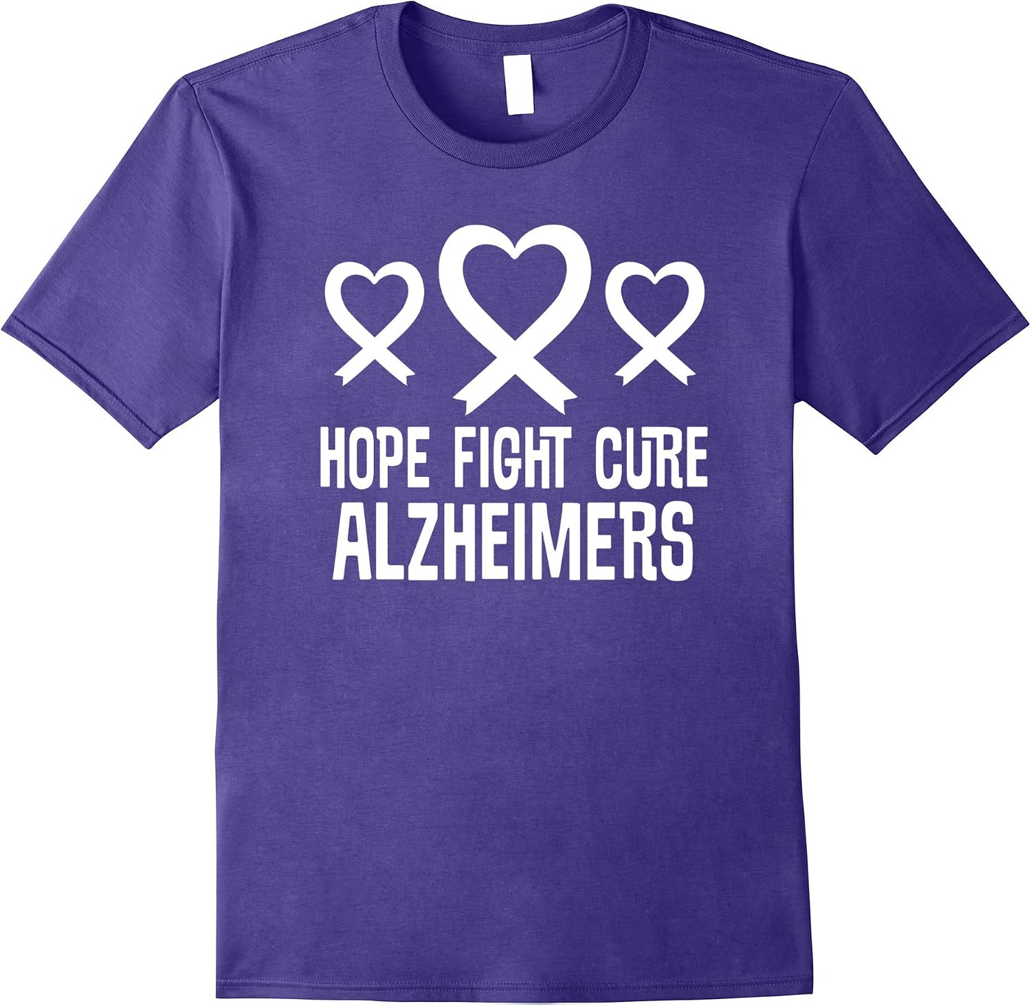 Amazon Alzheimers Awareness Ribbon Support Walk T shirt Clothing