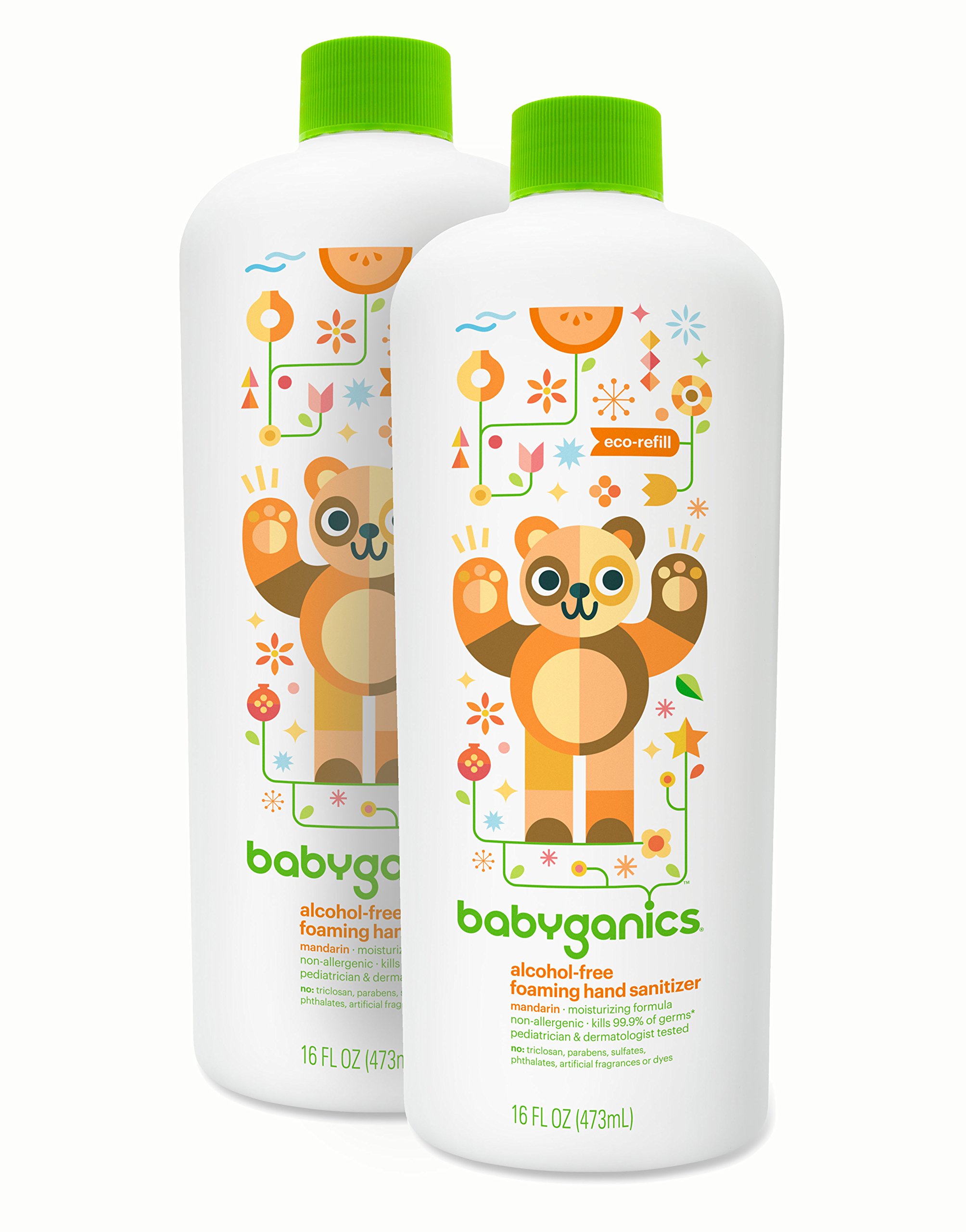 Amazon.com: Babyganics Alcohol-Free Foaming Hand Sanitizer