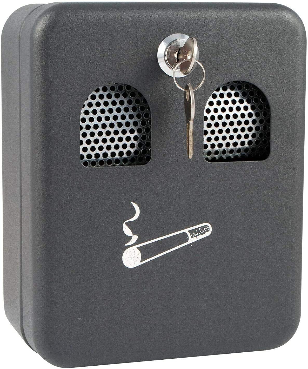 Ash bin Wall Mounted Ashtray Outside Pub Garden Office Smoking Box Tray Cigarette