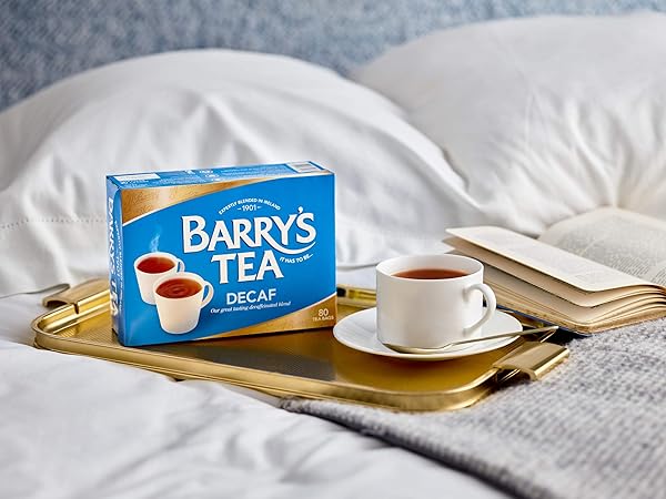 BARRY’S TEA DECAF 80 COUNT TEA BAGS (PACK OF 1)
