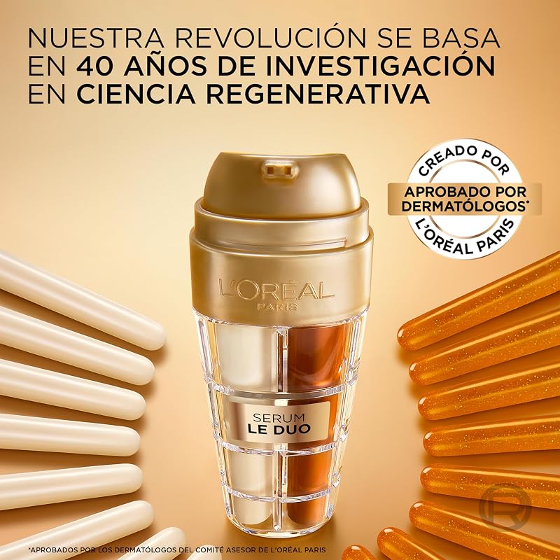 L'Oréal Paris Age Perfect Sérum Rejuvenescedor Le Duo, Para Todos os Tipos de Pele, 30 ml