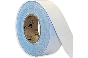 LiteMark Smooth Floor Marking Tape, EC-700 Heavy Duty Thick, Easy to Keep Clean, Warehouse, White (2 Inches by 36 Feet)