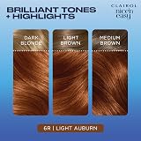 Clairol Nice'n Easy Crème 6R Light Auburn Oil Infused Permanent Hair Dye view 3
