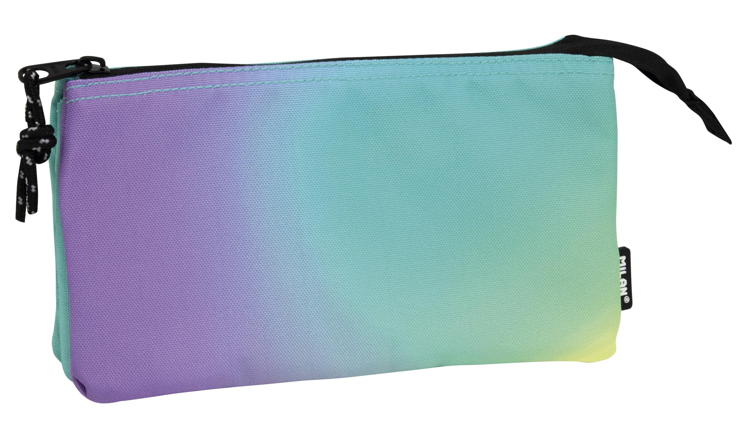 Sunset 5 Compartments Pencil Case, Milan® Green