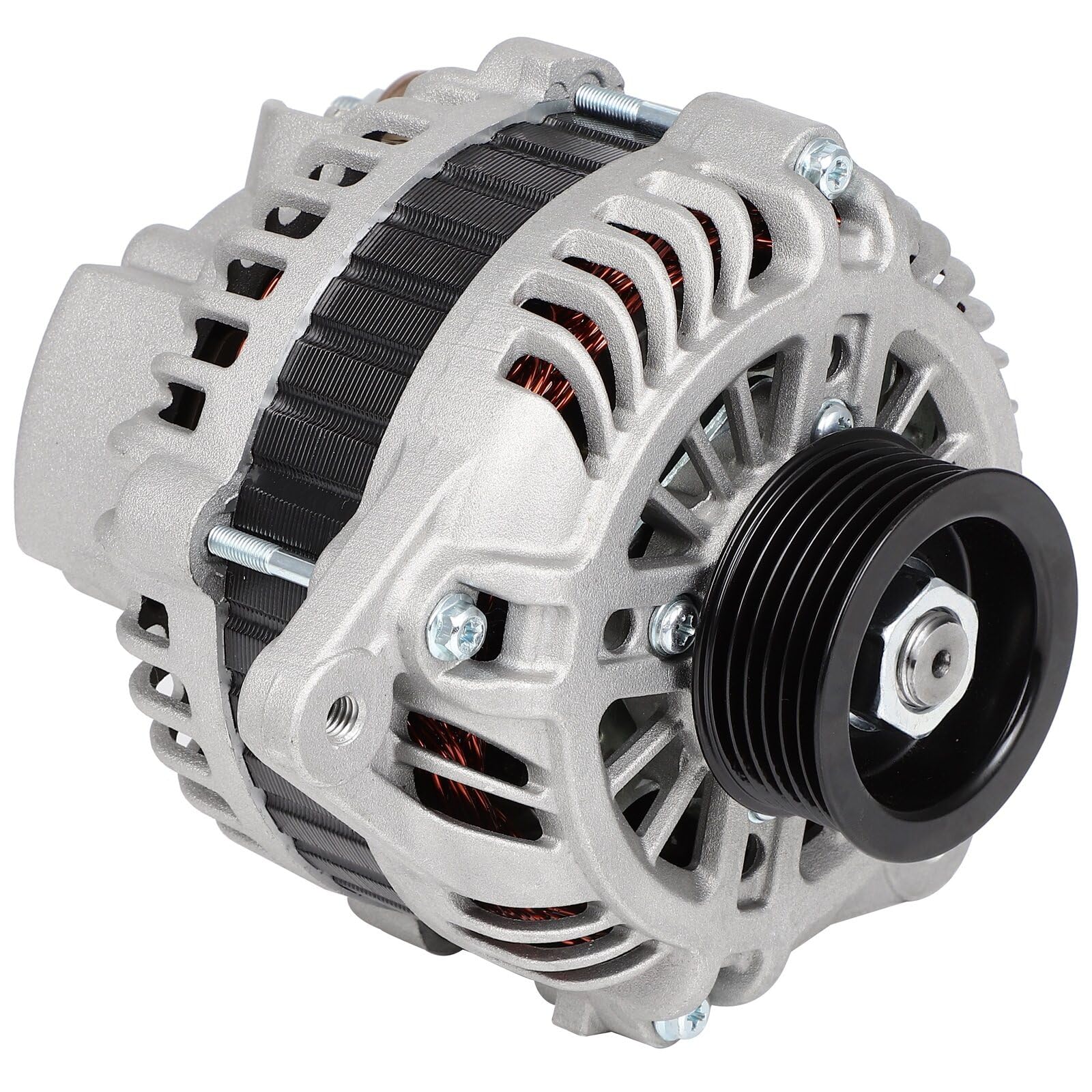 Photo 1 of SCITOO Alternator Fits for Nissan for Pathfinder 2004, 350Z 2003-2006 & for Infiniti FX35 2003-2008, G35 2003-2006, 3.5L- 12V 110Amp CW S6 Pulley Class, Replace OE 11052