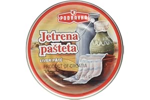 Podravka Jetrena Pasteta 3.5 Oz Liver Pate (Pack of 2)