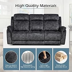 Consofa Zero Gravity Power Reclining Sofa with