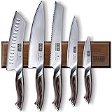 HOSHANHO Knife Set with Magnetic Knife Holder, 6