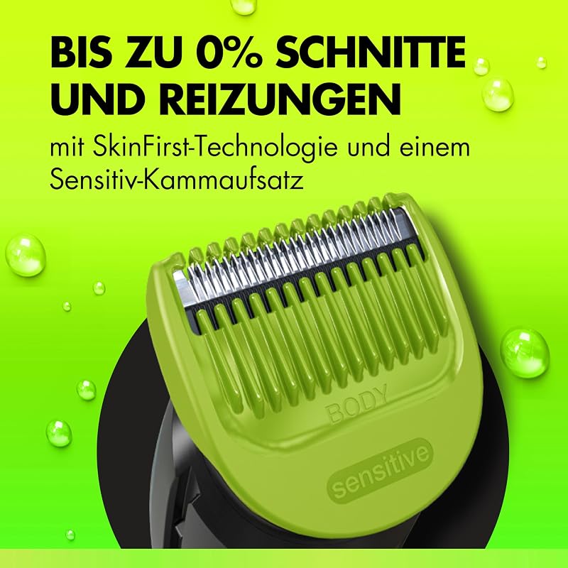 Labs i3 Body + Intimate Trimmer Herren, Schwarz/Grün — Foto 3 von 8