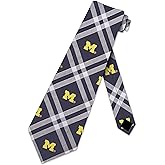 Eagles Wings Michigan Ties Mens College Wolverines Sports Necktie