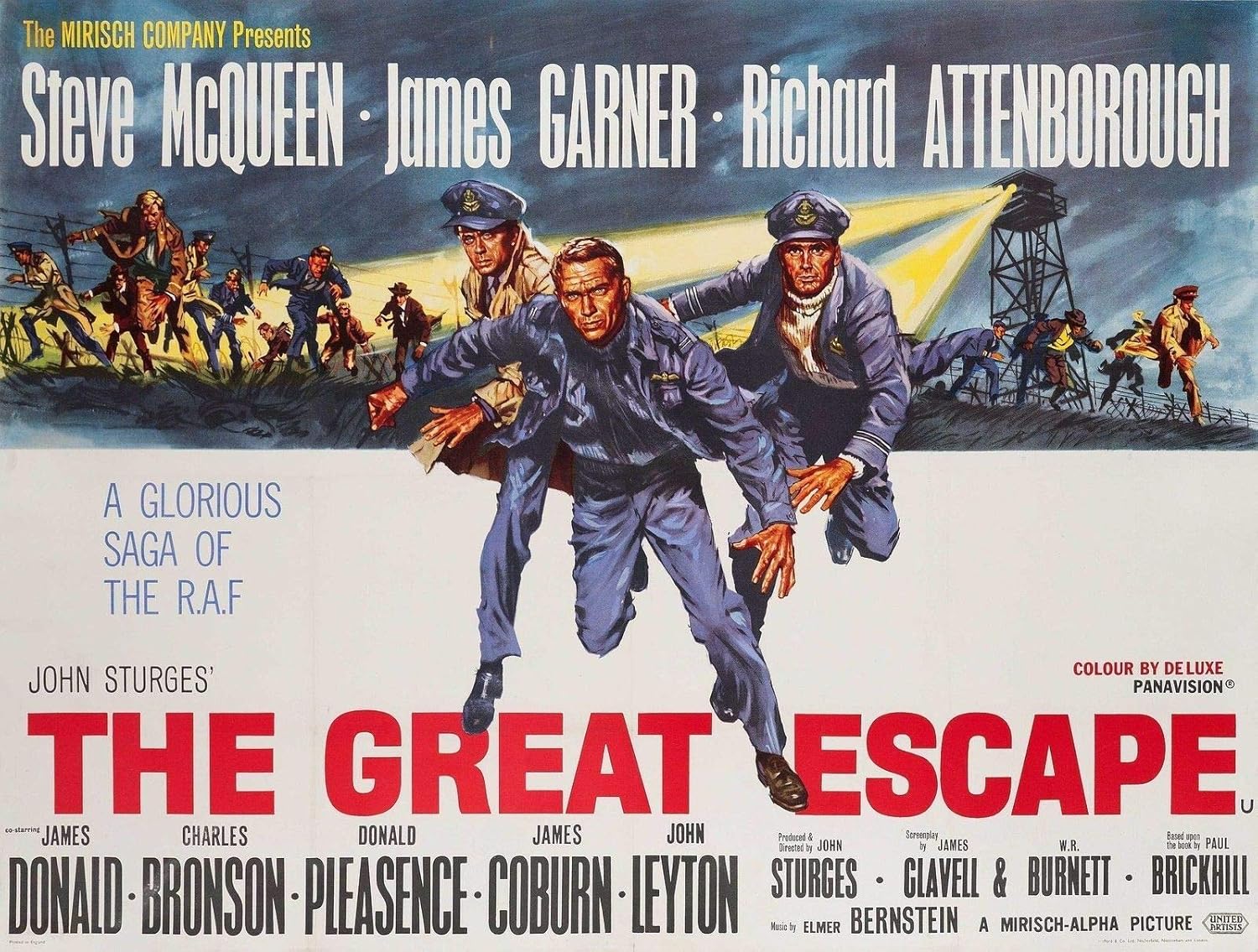 The Great Escape Film Movie Metal Tin Sign Poster Wall Plaque,Vintage Metal Pub Club Cafe bar Home Wall Art Decoration Poster Retro 8x12 inches